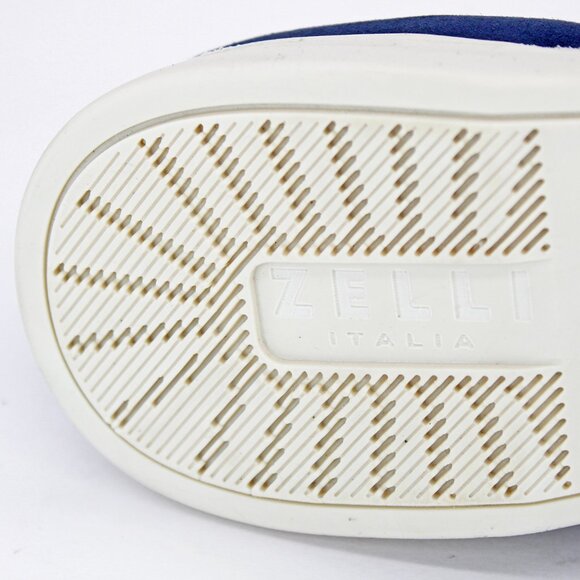 Zelli Italia Livorno Sueded Italian Goatskin Men’s Loafer Navy : Size 9 UK/US 10 - Picture 9 of 9